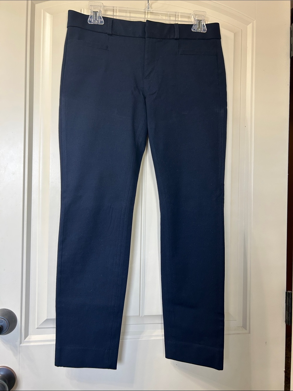 Banana Republic Women's Navy Slim Dress Trousers